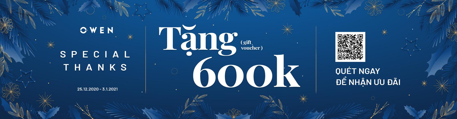 DANH SÁCH CỬA HÀNG ÁP DỤNG CHƯƠNG TRÌNH GIFT VOUCHER 600k