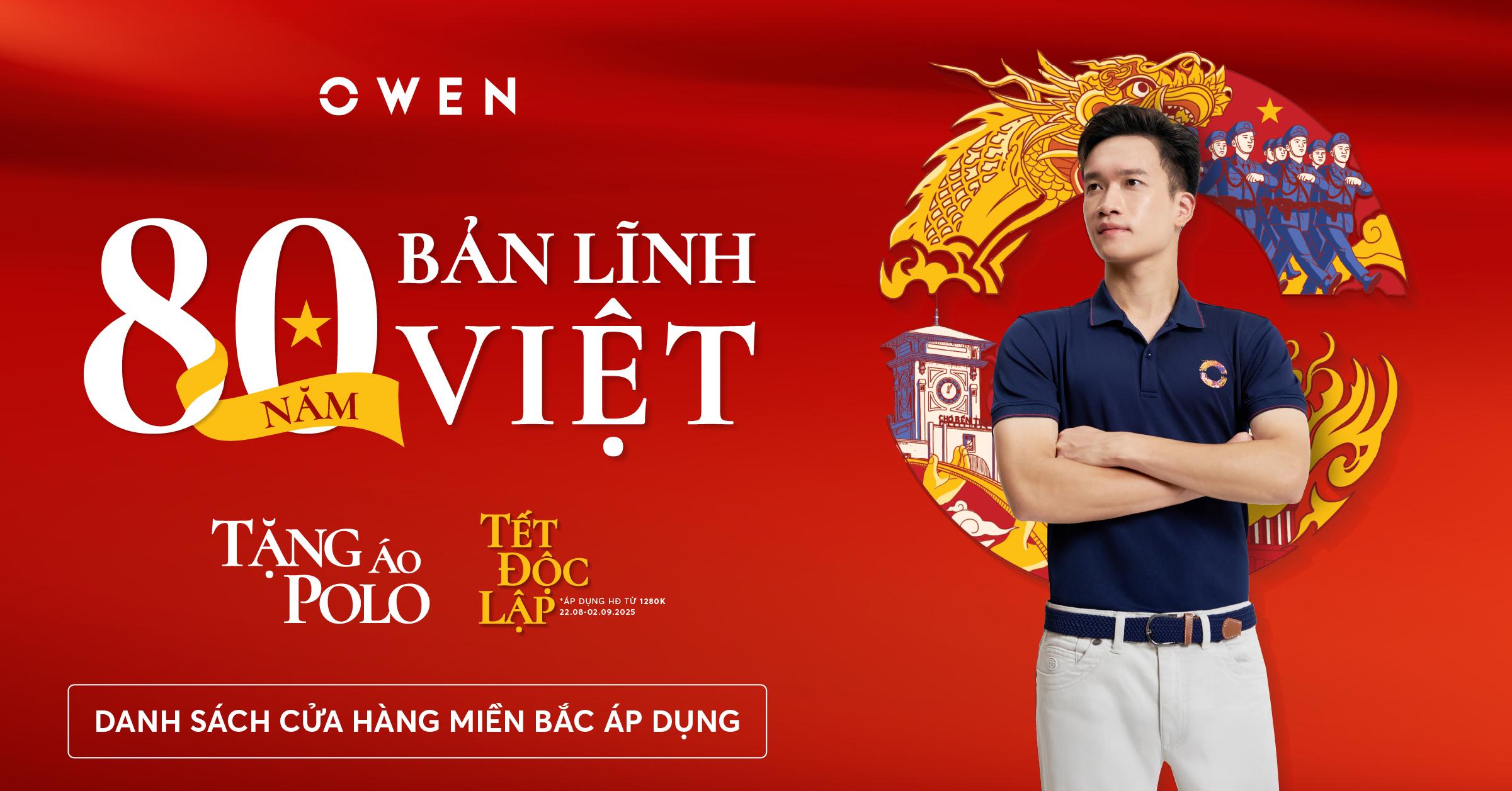 DANH SÁCH CỬA HÀNG MIỀN BẮC ÁP DỤNG CHƯƠNG TRÌNH TẶNG POLO PHIÊN BẢN “TẾT ĐỘC LẬP”