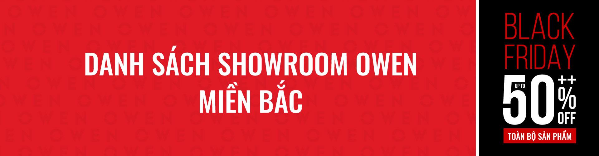BLACK FRIDAY - DANH SÁCH CỬA HÀNG SHOWROOM MIỀN BẮC