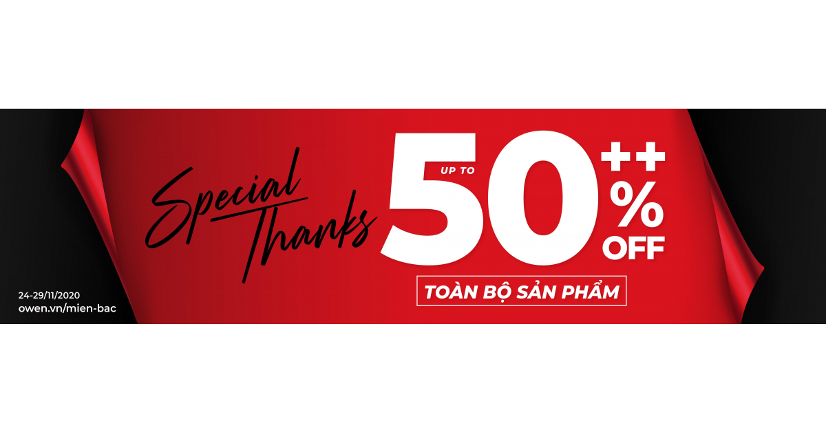 Danh sách cửa hàng áp dụng chương trình Black Friday Miền Bắc