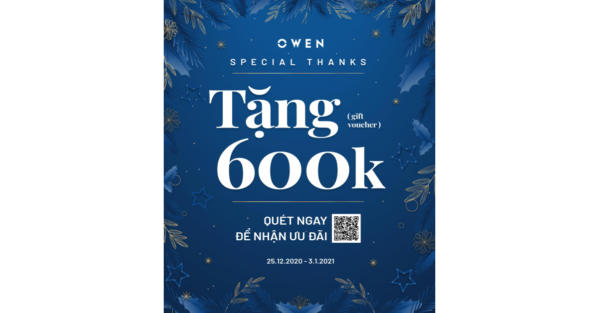 DANH SÁCH CỬA HÀNG ÁP DỤNG CHƯƠNG TRÌNH GIFT VOUCHER 600k