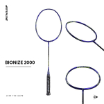 D BF BIONIZE 2000 G6 HL-Vợt cầu lông