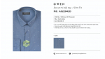 Áo sơ mi dài tay - AS22942D