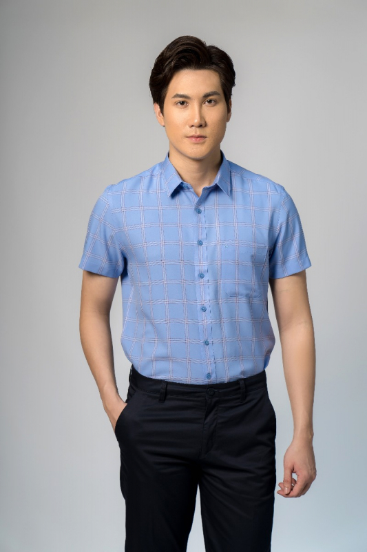 Áo sơ mi ngắn tay - BA22717NT