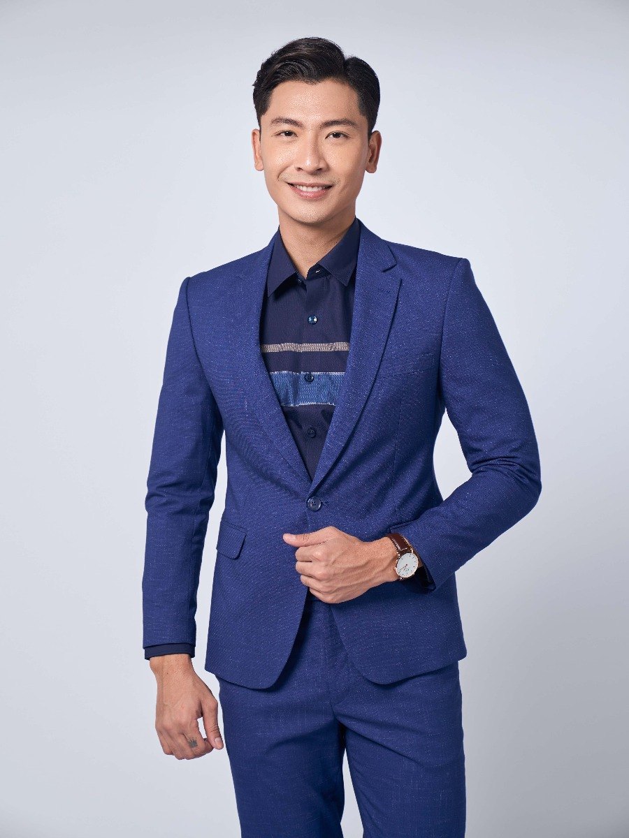 Áo khoác blazer nam demi Owen BL220693 màu kẻ sọc ghi xanh vest rời vải  polyester cao cấp dáng regular fit trẻ trung lịch lãm | Lazada.vn