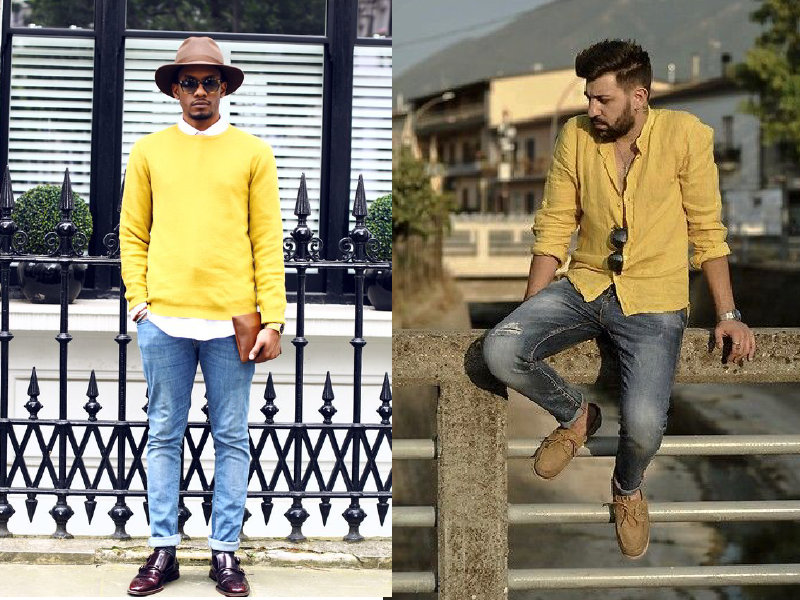 Mix màu vàng trend 2021